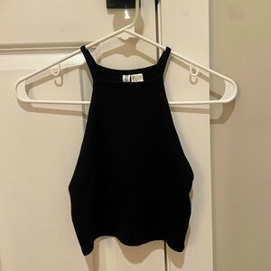 Black H&M tank top/crop top. Didn’t wear it that much, maybe 3 times.